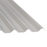 34/1000 Box Profile 0.7 PVC Plastisol Coated Roof Sheet Goosewing Grey (10A05) 1000mm Width