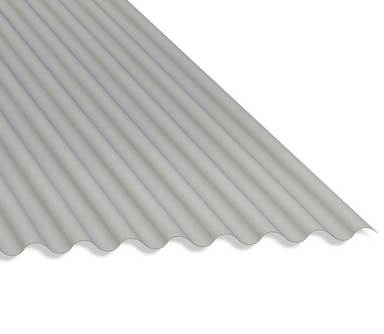 13/3 Corrugated 0.7 Thick Polyester Paint Coated Roof Sheet Goosewing Grey (10A05) 1000mm Width