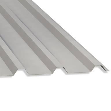 32/1000 Box Profile 0.7 Thick Polyester Paint Coated Roof Sheet Goosewing Grey (10A05) 1000mm Width